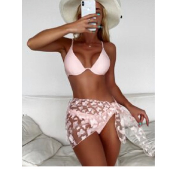 3 womens shein bikinis never worn size medium/small - Picture 4 of 4